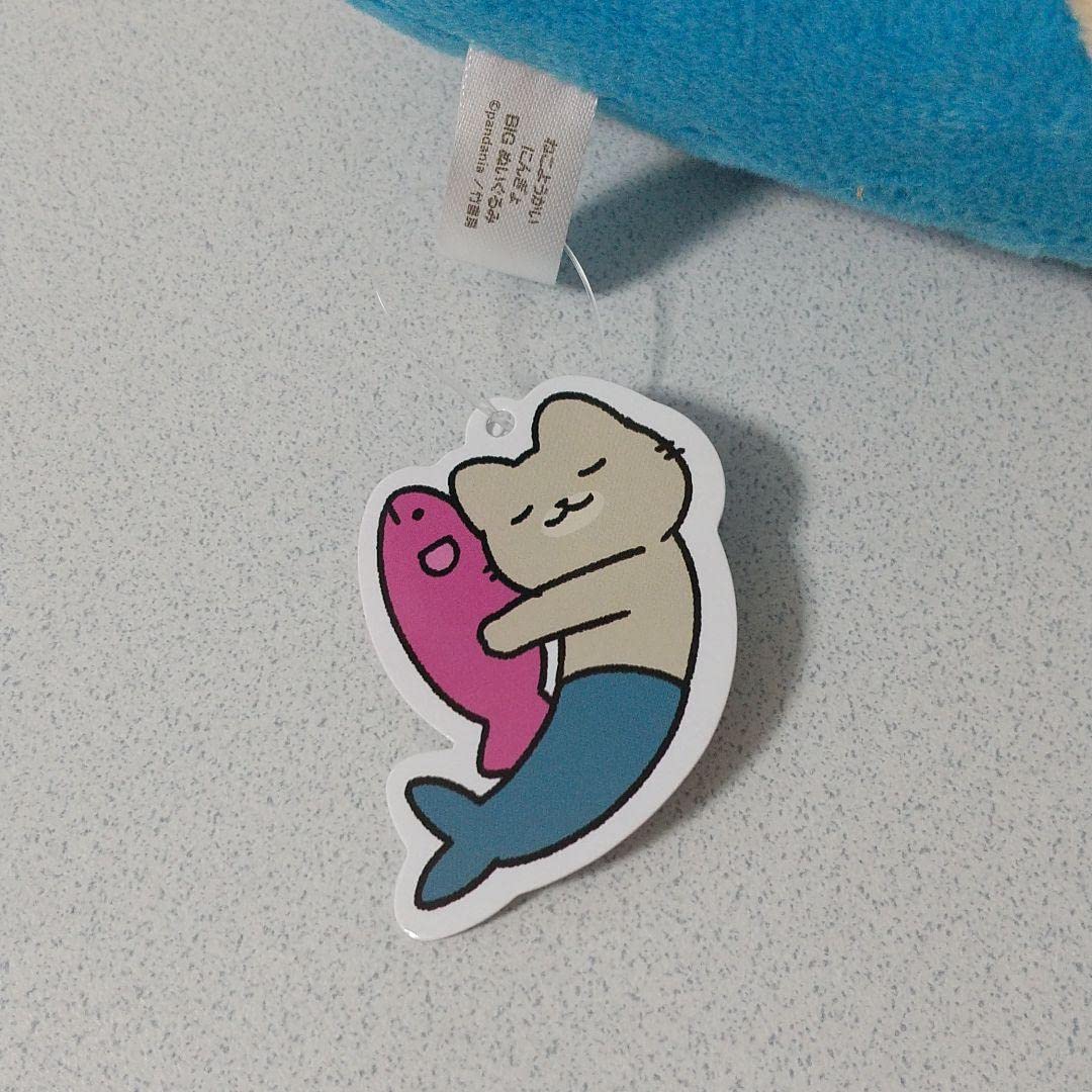 Amazon.co.jp: ねこようかい にんぎょ BIGぬいぐるみ : おもちゃ